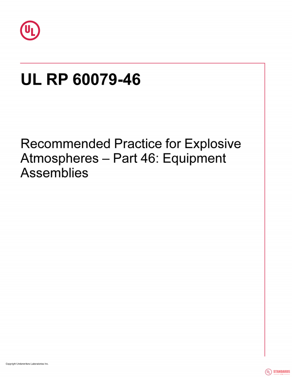 UL 60079-46 PDF UL 60079-46 PDF